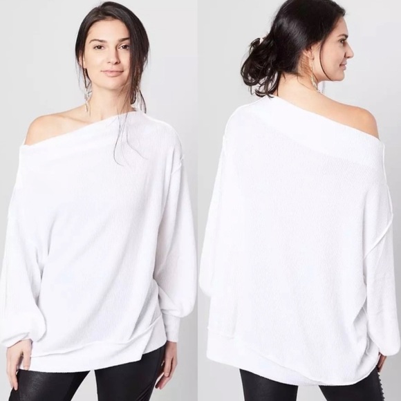 Free People Women's Main Squeeze Hacci Pullover - Picture 2 of 8